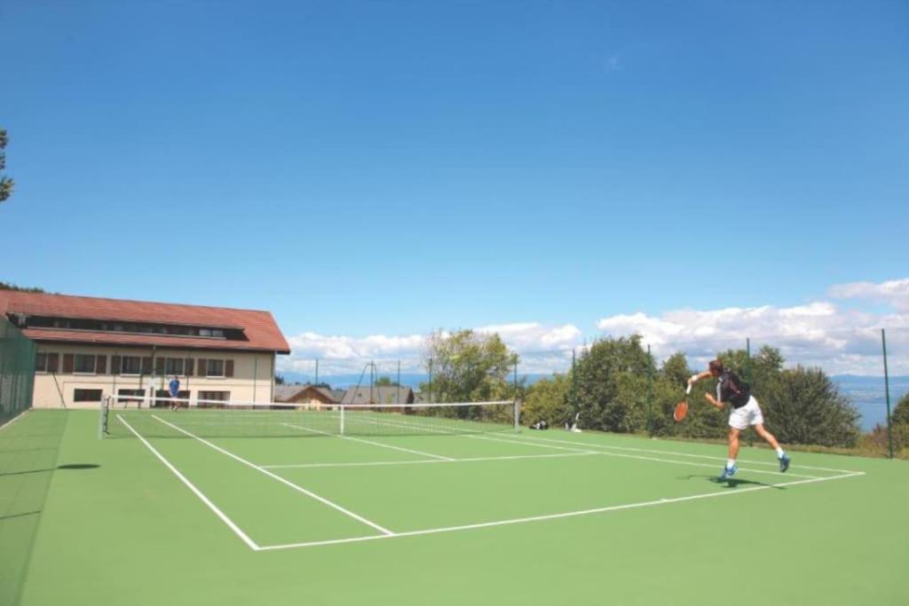 Le Garden - Ski - Vue Lac - Piscine - Parking - Evian - Thonon - לוגרה מראה חיצוני תמונה